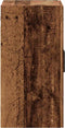 vidaXL - Wandkast - 60x31x60 - cm - bewerkt - hout - oud - houtkleurig