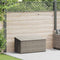 vidaXL - Tuinbox - 110x50x58 - cm - poly - rattan - grijs