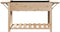 vidaXL - Tuinbak - met - Planken - 155x59x76 - cm - Massief - Grenenhout
