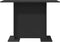 vidaXL - Eettafel - Zwart - 100x60x75 - cm - Engineered - Wood