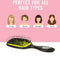 Wet Brush - Shine Enhancer Haarborstel - Ultra-zachte IntelliFlex natuurlijke varkenshaar - Zwart
