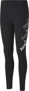 PUMA Amplified Leggings - Tight fit - Logo print - Puma Black