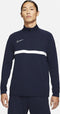 Nike Dri-FIT Academy - Heren Sporttrui - Dri-FIT technologie - Obsidian/White/White/White
