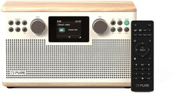 Pure Classic H6 - Stereo DAB+ en FM radio met Bluetooth - Wit Eiken