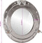 vidaXL - Wandspiegel - patrijspoort - Ø38 - cm aluminium - en - glas