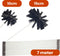 Kibani schoorsteenborstel 7 meter 10cm & 15cm - 2 borstels - schoorsteenreiniger - schoorsteenveger - schoorsteenveegset - schoorsteen borstel - veegkit - borstelset voor boormachine - boormachine