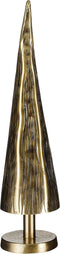 Mica Decorations Cezar - Decoratie Kerstboom - H36 x Ø9 cm - Aluminium - Goud