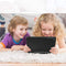Tablet Hoes Kinderen Geschikt voor Samsung Galaxy Tab S2 9.7 - Kidsproof Backcover met handvat - Zwart /Zwart