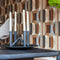 Light & Living Schaal Larre - Metaal - Zwart - 57 x 5 x 57 cm (BxHxD)