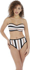 Freya Set Sail - Bandeau Bikini Top - Gestreept - Maat 70D