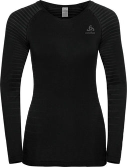 Odlo Performance Light Top - Thermoshirt Lange Mouw - Ademend - Zwart - Maat L