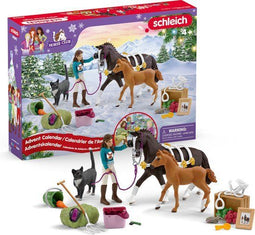 Schleich Horse Club Adventskalender (2024) - Paarden Speelgoed - 24 Unieke Items - Voor Jongens en Meisjes