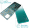 iMoshion Hoesje Geschikt voor Samsung Galaxy A22 (5G) Hoesje Siliconen - iMoshion Design hoesje - Goud / Meerkleurig / Groen / Green Honeycomb