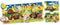 Carotina Baby - Panoramische Puzzel Les Bois - Ontwikkeling logica en fijne motoriek (24 stuks)