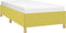 vidaXL - Bedframe - stof - groen - 90x200 - cm
