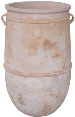 PTMD Smayan Natural Round Terracotta Jar Pot Rough High