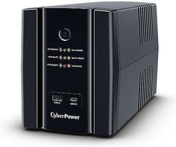 Cyberpower UT1500EG - UPS 1,5kVA 900W - Piekenergiewaarde 150J - Ingangsvoltage min 167V