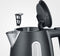 Severin WK 9553 - Waterkoker - 2200W 1L - Zwart/RVS