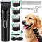 Dutchwide Professionele Honden Tondeuse - Draadloos - Fluisterstil - 2200mAh - Geschikt voor Honden en Katten - Zwart