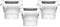 Ubiquiti - UniFi Protect G3 FLEX - Ceiling Mount - 3 PACK