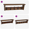 Hanger Bruin 50 x 10 x 14 cm Massief Mahoniehout