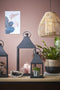 Mica Decorations Jorck Plantenmand - Set van 3 - Handgemaakt met plastic liner - Zwart (set van 3)