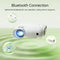 Yoton Y9 Beamer - Mini Beamer - 4K Ondersteund - Ingebouwde Netflix/Prime Video/YouTube - 400 ANSI Lumen - Wit