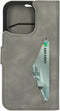 Mobiparts iPhone 14 Pro - Classic Wallet Case - Ruimte voor pasjes - Granite Grey