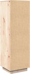 vidaXL - Hoge - kast - 38x35x117 - cm - massief - grenenhout