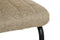 Feel Furniture - Luxe stoel - Ribbon - Taupe - 2 stuks