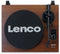 Lenco LS-600WA - Platenspeler - Bluetooth 5.0 met Speakers - Donkere walnoot (2 stuks)