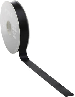 Zwart Satijnlint | zeer luxe kwaliteit |38 mm / 25 mtr.