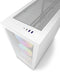 NZXT H7 Flow (2023) - Tower Behuizing - ATX EATX µATX Mini-ITX - Gehard Glas Mesh - Wit