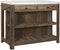 Home ESPRIT - Keukenmeubilair - Gerecycled Hout Marmer 120 x 60 x 97 cm - Wit Natuurlijk