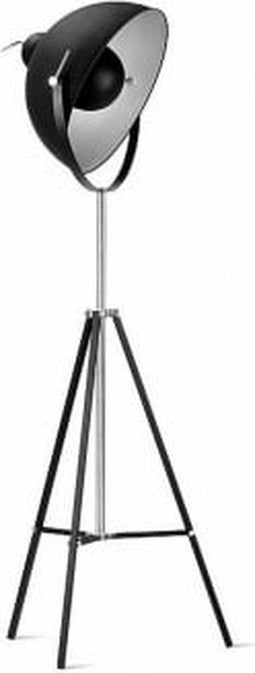 it's about RoMi Vloerlamp Hollywood - Zwart - 63x63x185cm - Modern - Staande lampen voor Woonkamer - Slaapkamer