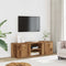 vidaXL - Tv-meubel - 120x34x37 - cm - bewerkt - hout - oud - houtkleurig