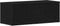 vidaXL - TV-meubel - Zwart - Eiken - 80x34x30 - cm - Gefabriceerd - Hout