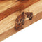 vidaXL - Tafelblad - 25-27 - mm - 80x80 - cm - massief - acaciahout