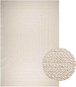 vidaXL - Vloerkleed - ZIZUR - room - binnen - en - buiten - 240x340 - cm - jute - look