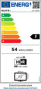 Sony KD-43X80L - 4K LED TV - 43 inch - Google TV - Zwart (2023)
