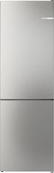 BOSCH KGN362LAF - Koel-vriescombinatie - No-Frost XXL VitaFresh - RVS look