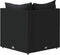 vidaXL - Tuinhoekbanken - met - kussens - 2 - st - poly - rattan - zwart