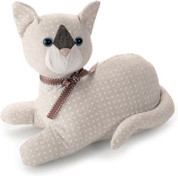 Inofix Deurstop Kat Grijs/Wit (1KG)