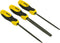 STANLEY 3delige Set Vijlen Bastaard 150mm