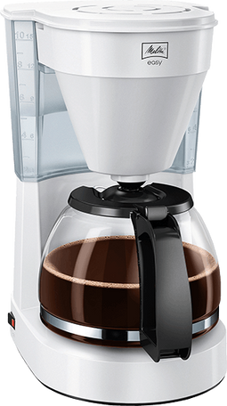 Melitta Easy II - Koffiezetapparaat - 10 kopjes - Wit