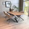 Old Inn - Eetkamertafel Mango Deens ovaal 240x100cm met Spinpoot