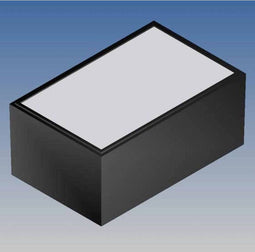 TEKO 152/P.9 Universele behuizing 110 x 70 x 48.9 Aluminium, ABS Zwart 1 stuk(s)