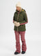 Burton Keelan - Dames Ski jas - Slim-fit puffy - Groen (XS)