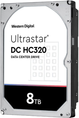 WD Ultrastar DC HC320 - SATA 3.5" HDD - 8TB 256MB cache 243MB/s lezen/schrijven