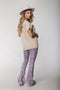 Colourful Rebel Small Flower Peached Flare Broek - Hoge taille - Elastieke taille - M (2022)